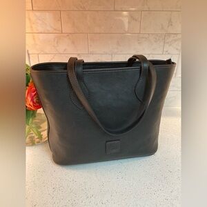 Dooney & Burke Black Florentine Leather Tote NWT